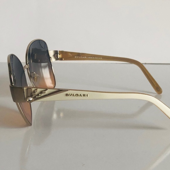 Bulgari Metal Frame Women Sunglasses - Picture 2 of 3